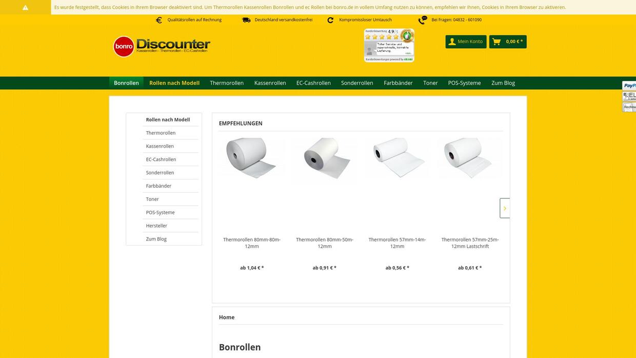 Erfahrungen mit bonro.de