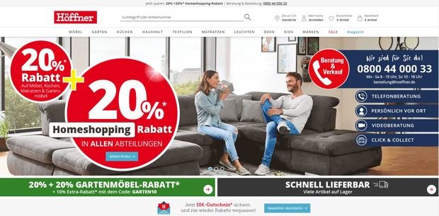 Erfahrungen mit hoeffner.de