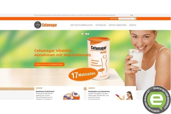 Cefamagar Rezepte - Cefamagar® Vitaldiät 510 G