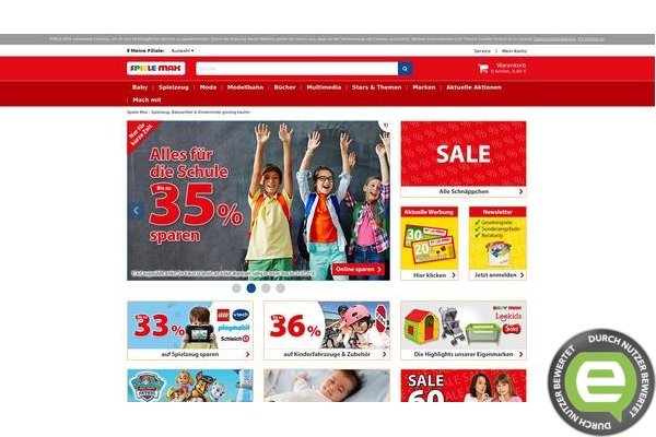 Erfahrungen mit spielemax.de
