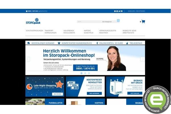 Erfahrungen mit storopack-shop.de
